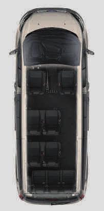 Ford Tourneo Custom vyniká poskytovaným pohodlím. Nabízí styl a kvalitu velkého osobního vozu společně s všestranností a prostorností vnitřního prostoru minibusu se sedadly až pro devět osob.
