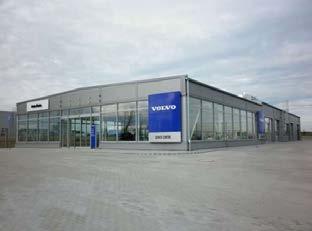 Volvo garage and showroom