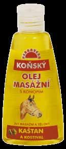 Olej tělový a masážní KOŇSKÝ / 140 ml