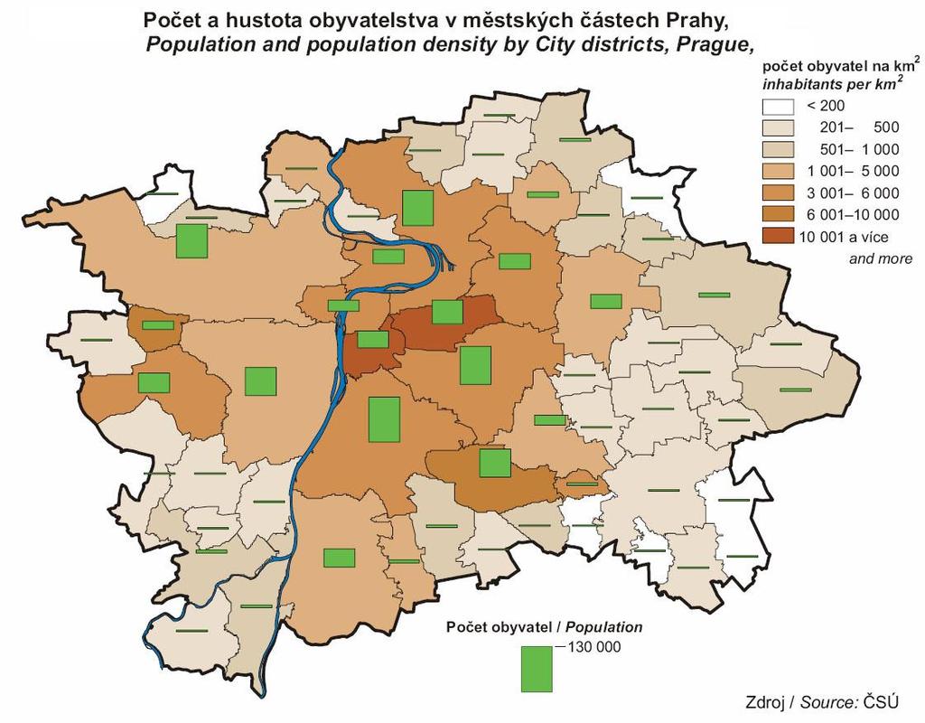 Správní členění města je na následujícím obrá