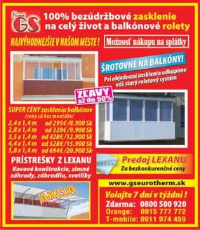 .......... 20 $ Predám na jesennú výsadbu broskyne, jablone, stromkové ríbezle a liesky, lacno, tel.: 037/ 656 65 43 INÉ HOBBY................ 21 STAVEBNINY............... 22 NÁBYTOK.