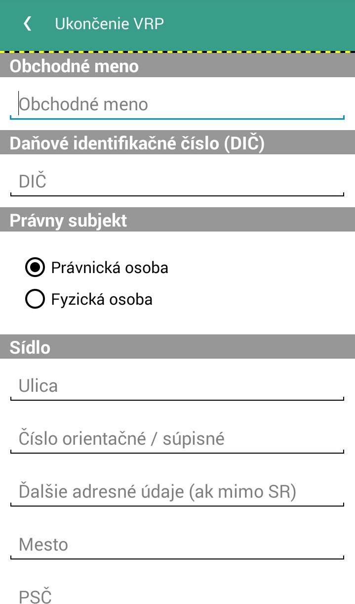 Strana 15 / 93 - DKP, - Dátum ukončenia VRP.