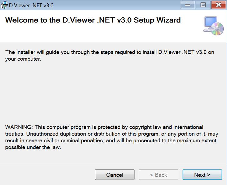 5. Aplikácia D.Viewer Aplikácia DViewer slúži na prezeranie štruktúr XadES podpisu formou Windows aplikácie. Aplikáciu si nainštalujete spustením súboru.\ 04_DViewer \start.exe.