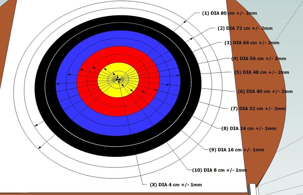 80cm terč