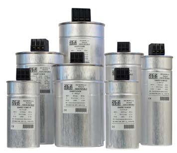LOW VOLTAGE CAPACITORS KOMPENZAČNÍ KONDENZÁTORY NN Application Heavy duty capacitors are intended for individual, group or central power factor correction in heavy operations (overloading, harmonics.