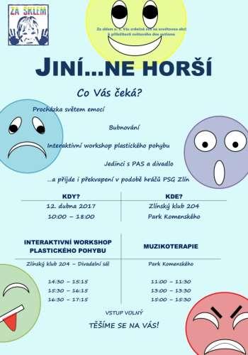 autismu jsme uspořádali interaktivní workshop, který se konal v prostorách Zlínského klubu