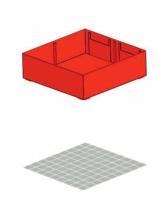 PK50 W x D x H 153 x 153 x 47 PK50-2 PK50-1 Krabička Přepážka velká Přepážka malá