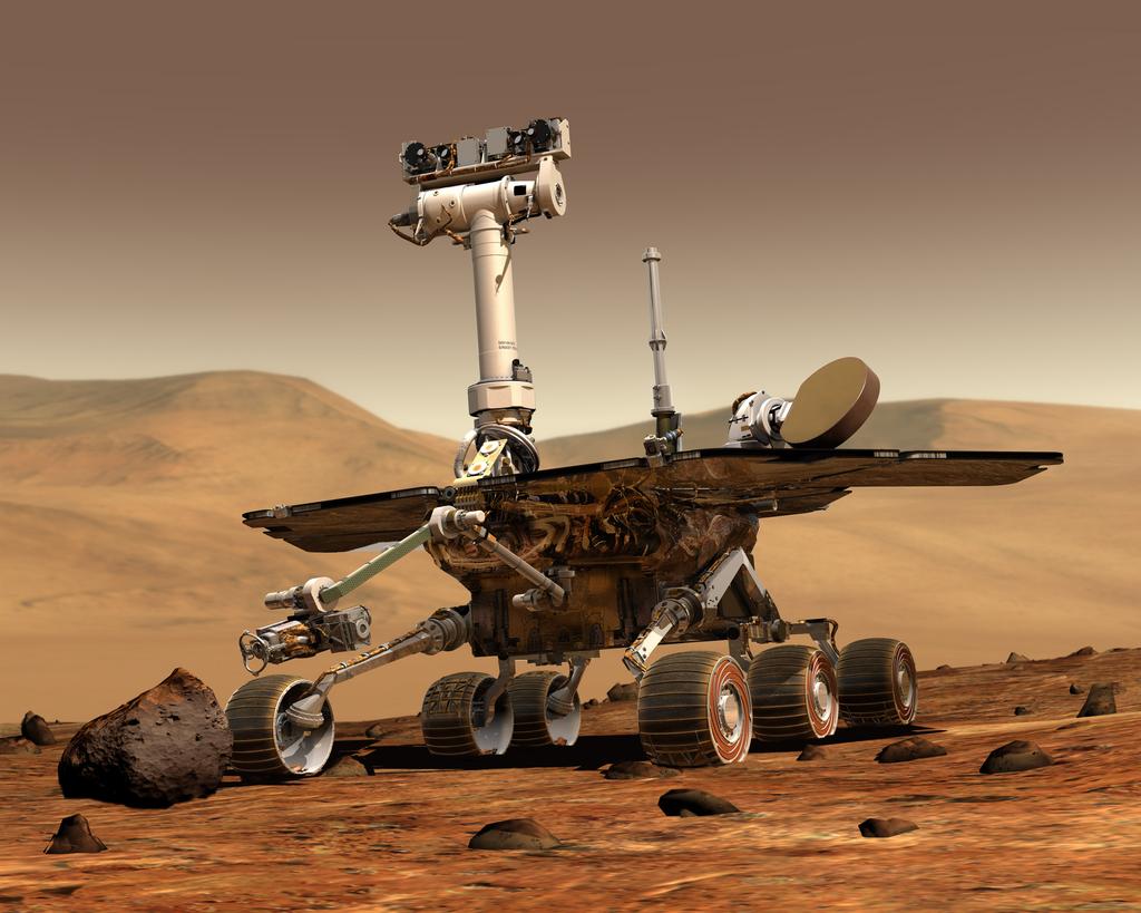 Mobilní manipulátor: příklady NASA Mars Exploration Rover (vesmír) DLR Rollin Justin (profesionální a