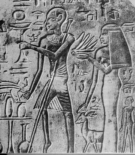 Virové infekce v historii Starověk skalní kresby, egyptské reliéfy
