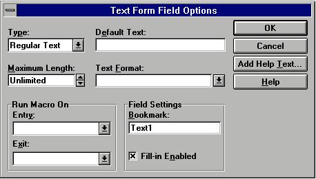 Obr. 4. uknete-li na tlaèítko Check Box Form Field, Word vloží do formuláøe zaškrtávací ètvereèek Obr. 3.