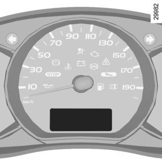 HLADINA OLEJE V MOTORU : obecné údaje (1/2) Motor spotřebuje určité množství oleje pro mazání a chlazení pohyblivých součástí, takže je normální, pokud je třeba olej mezi dvěma výměnami doplnit.