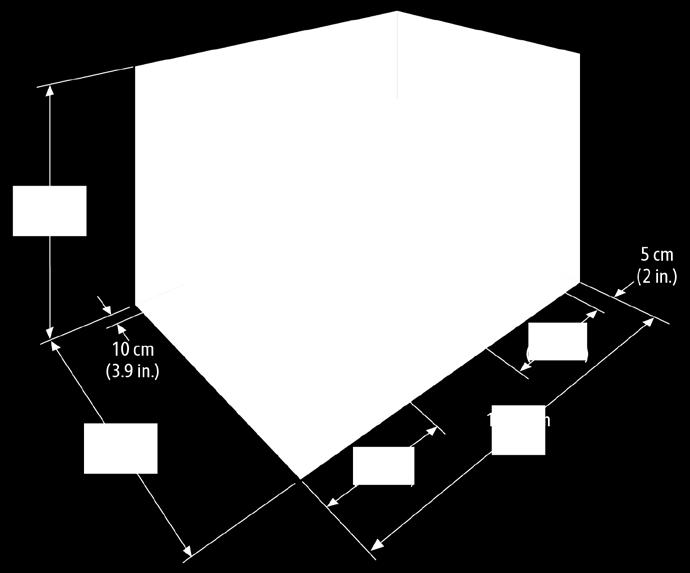 podavačem Šířka: 195,8 cm (77") Hloubka: 166,6 cm (65,6") Výška: