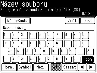 dok]. 2.2.2 Pokročilá nastavení snímání Blíže viz návod pro snímání a faxování.