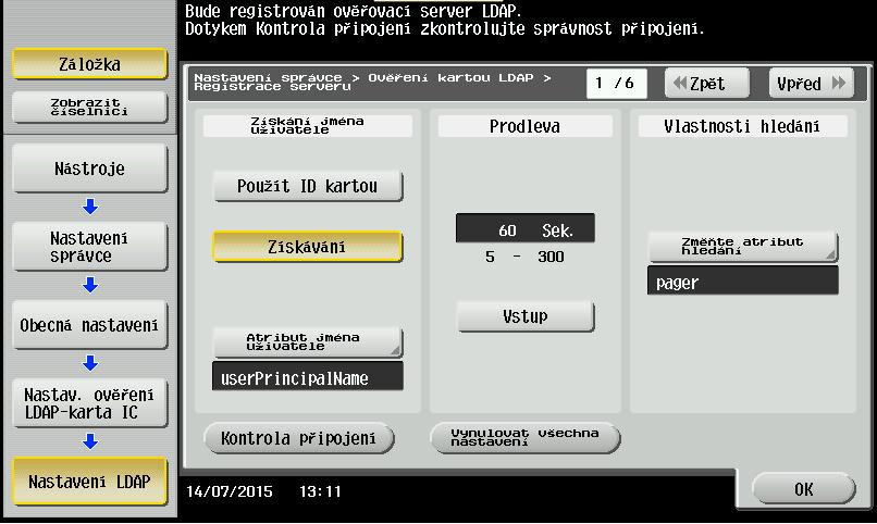 Při použití na modelech Cxx4e stroj vrací v defaultním nastavení číslo karty v jiném tvaru, než zobrazuje utilita Card ID Reader.