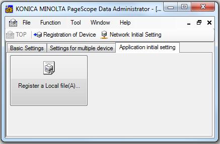 13.3 Použití virtuálního zařízení (local file) Aplikace PS Data Administrator umožňuje pracovat také s virtuálním zařízením, které nemusí fyzicky existovat nebo být dostupné.