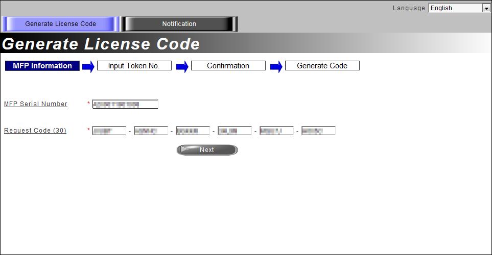 4.1 Použití pokročilých funkcí 4 4 Přejděte na webovou adresu License Management Server (LMS).