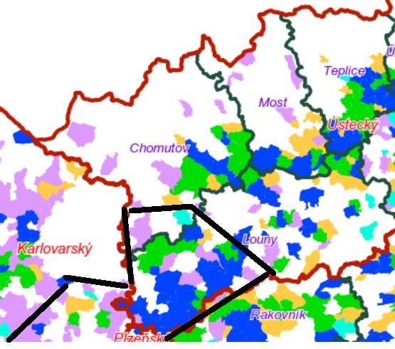 komplexních pozemkových úprav, dále zde probíhají jednoduché