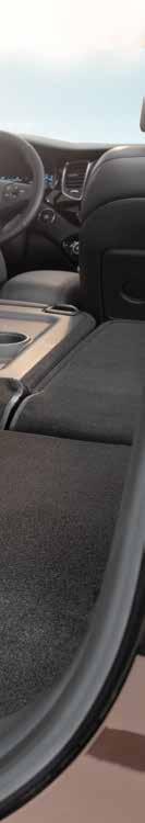 Ochrana Koberec zavazadlového prostoru pro 5místnou verzi Víceúčelový kobereček je vyroben na míru pro model Carens.