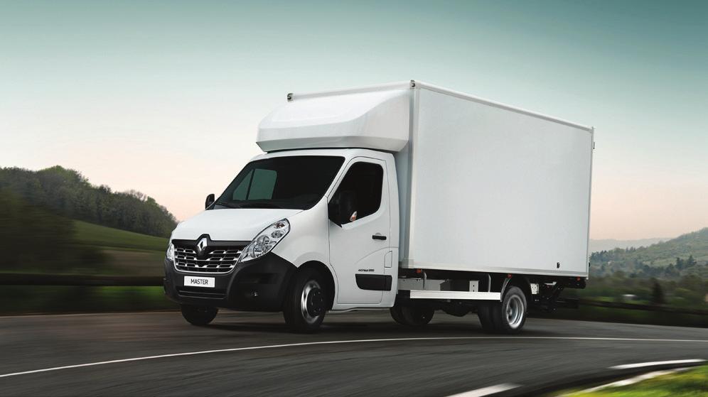 Renault MASTER skříňová nástavba MASTER SKŘÍŇOVÁ NÁSTAVBA PŘEDNÍ POHON VERZE OBJEM NáKLAD. PROSTORU MAX.