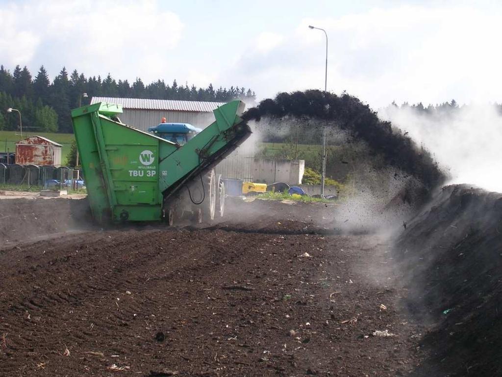 mostový překopávač nebo boční fréza (technika s vlastním