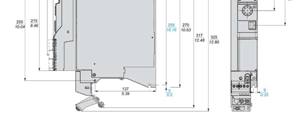 ..ATV320U15N4B (3fázové napájecí napětí, typové velikosti do 1,5 kw)