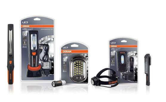 OSRAM LEDinspect HEADLAMP 300 OSRAM LEDinspect PRO LEDinspect Headlamp 300 Čelovka s intenzivním světlem, všestranná a voděodolná Kompaktní, lehká, s nastavitelnými pásky pro ideální upevnění na