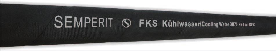 FKS-R FKS-S Chladičové hadice Hadice k chladičům spalovacích motorů. Duše a obal hadice odolávají horké vodě a přípravkům proti zamrzání. Teplotní rozsah: -35 C / +100 C.