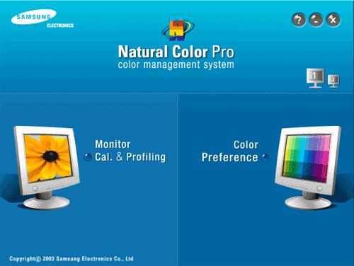 Používání softwaru Natural Color 5. Nastavte klávesnici pro svůj počítač. 6. Následující obrazovka slouží k nastavení monitoru. 7. Nejdříve nastavte horizontální frekvenci monitoru.