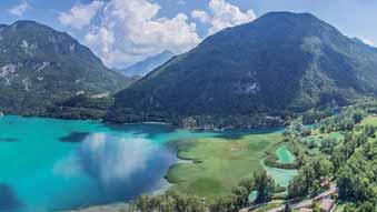 FRIULI ALPY A JEZERA 262 FRIULI DOPORUČENÉ TRASY Z ČR UŽITEČNÉ ODKAZY SELLA VEA TARVISIO LAGO DEL PREDIL České Budějovice, Dolní Dvořiště, Linz, Salzburg Brno, Mikulov, Wien, Graz, Klagenfurt a dále