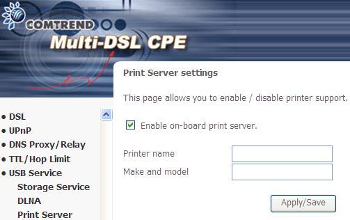 Příloha F - Printer Server Tento návod pomůže nastavit Print Server na PC a směrovači.