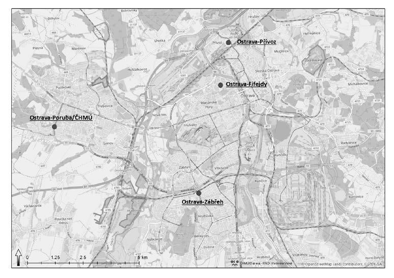 IMISNĚ-METEOROLOGICKÉ VZTAHY NA LOKALITÁCH V OSTRAVĚ Vladimíra Volná, Blanka Krejčí ČHMÚ, pobočka Ostrava, K Myslivně 3/2182, 708 00 Ostrava-Poruba, volna@chmi.