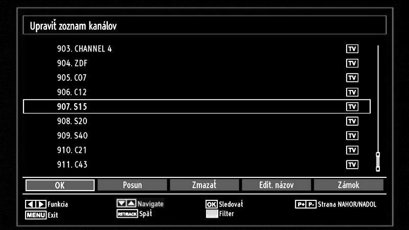 Na obrazovke sa zobrazí nasledujúca OSD správa: Pri manuálnom hľadaní kanálov sa zadá ručne číslo multiplexu alebo frekvencie a len tento multiplex alebo frekvencia je prehľadávaná ohľadne kanálov.