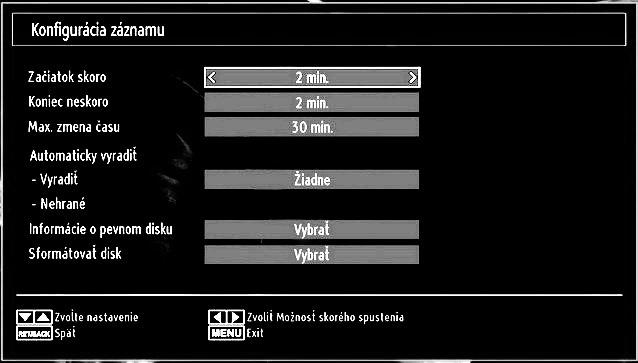 Časovače Ak chcete zobraziť ponuku časovačov, stlačte tlačidlo MENU a vyberte ikonu Zoznam kanálov pomocou tlačidiel alebo Stlačte tlačidlo OK pre vstup do ponuky Nastavenia.