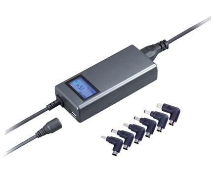 ), 90W - USB výstup typu A 5V DC, 1000mA pro dobíjení multimediálních zařízení nebo zdroj energie pro MP3 přehrávače, mobilní telefony, digitální fotoaparáty, kamery a další přístroje s USB portem -