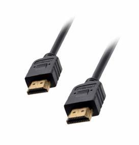 3 A konektor - HDMI 1.3 konektor - pozlátené konektory - 3D TV kompatibilné - kompatibilní s HDTV, 1080p - priemer kábla: 7,5 mm - dĺžka: 1 m Video Obj.