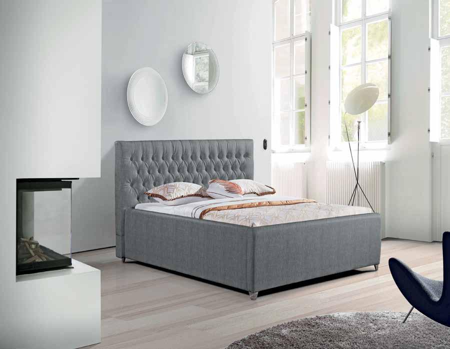 400 Kč měsíčně** BOXSPRING VANDA DE LUXE 180 x 200 cm, potah zelený, box spodní pružinové jádro,