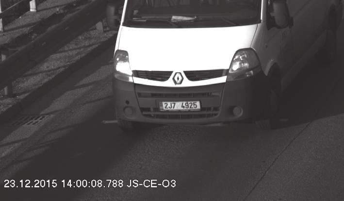 Snímky vozidel jsou pořizovány kamerami pro rozpoznávání SPZ/RZ/ADR, které monitorují vozidla jedoucí rychlostí až 250 km/h, aniž by bylo potřeba instalovat další vnější vstupy (indukční smyčky atd.).