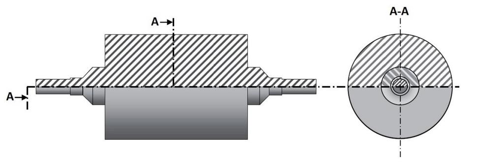 2 PLNÝ ROTOR U nejrozšířenějších asynchronních motorů je magnetický obvod rotoru sestaven ze svazku izolovaných plechů, do nichž jsou raženy otvory pro drážky.