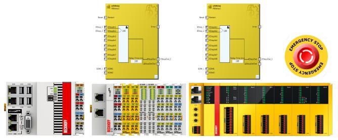 EtherCAT coupler se safety DI/DO bez využití