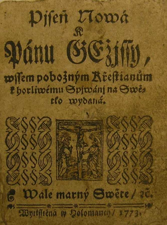 Vytištěné v Olomouci, 1759. (kat.č.