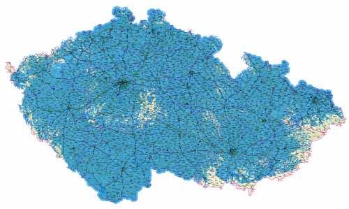 5.4.3 Vysílací síť 3 Provozovatelem třetí vysílací sítě je Czech Digital Group a.s. Od prosince 2010 tuto společnost vlastní České Radiokomunikace a.s. Výstavba se řídila opět TPP, v závěru došlo k urychlení zahájení provozu vysílače Jeseník a Zlín o tři měsíce.