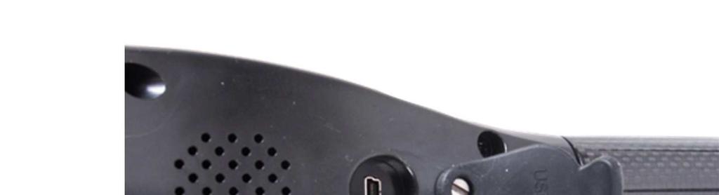4. Mini USB konektor Konektor USB naleznete na spodní straně krytu elektroniky vedle reproduktoru. Používá se pro aktualizace softwaru. 5.