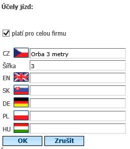 6.40 Poznámky v KJ V tomto nastavení je možné definovat