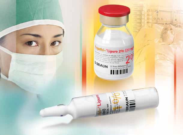 B. Braun Lipuro technologie Propofol-Lipuro 1 % (10 mg/ml) Propofol-Lipuro