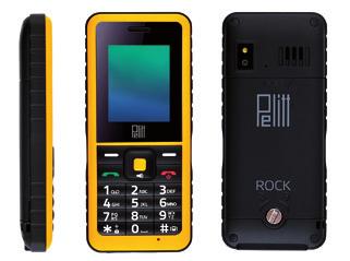 1038374 Mobilní telefon PELITT ROCK, ODOLNÝ IP67 Dual-SIM telefon odolný vůči prachu i vodě.