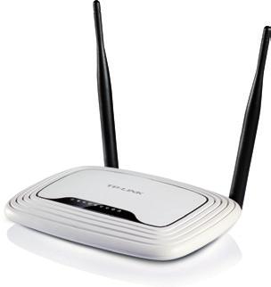 324097 WiFi router TP-LINK TL-WR841N 300Mbps WIRELESS N ROUTER Intel Celeron