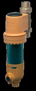 F10 32 Kč IVASPF10K přípojka pro napojení plastových rozvodů 6 4 mm 32 Kč FILTR DEPURA 550 včetně filtrační vložky Trojdílný filtr, filtrační vložka 90 μm, materiál PP SAN, teplota vody 5 40 C, PN 6,