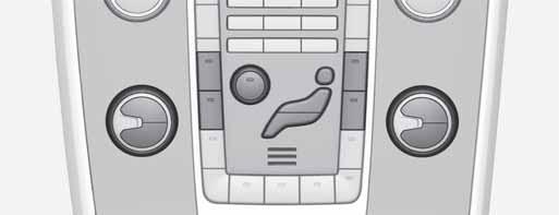 04 Komfort a radost z jízdy Ovládání klimatizace Elektronicky řízená klimatizace, ECC* 04 Řízení teploty, levá strana Elektricky vyhřívané přední sedadlo, vlevo 2 Rychlé odstranění námrazy (Max.