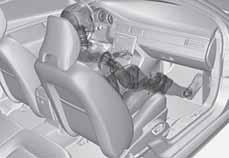 Nesmíte klást žádné předměty do prostoru mezi sedadly a dveřmi, do kterého se naplní boční airbag. Doporučujeme používat pouze potahy sedadel schválené společností Volvo.