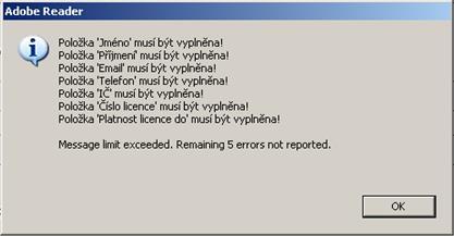 Vyplňte pečlivě všechny vaše registrační údaje. V pravém horním rohu můžete zvolit, zda chcete formulář vyplňovat v češtině nebo v angličtině. V závislosti na zvolené komoditě v 1.